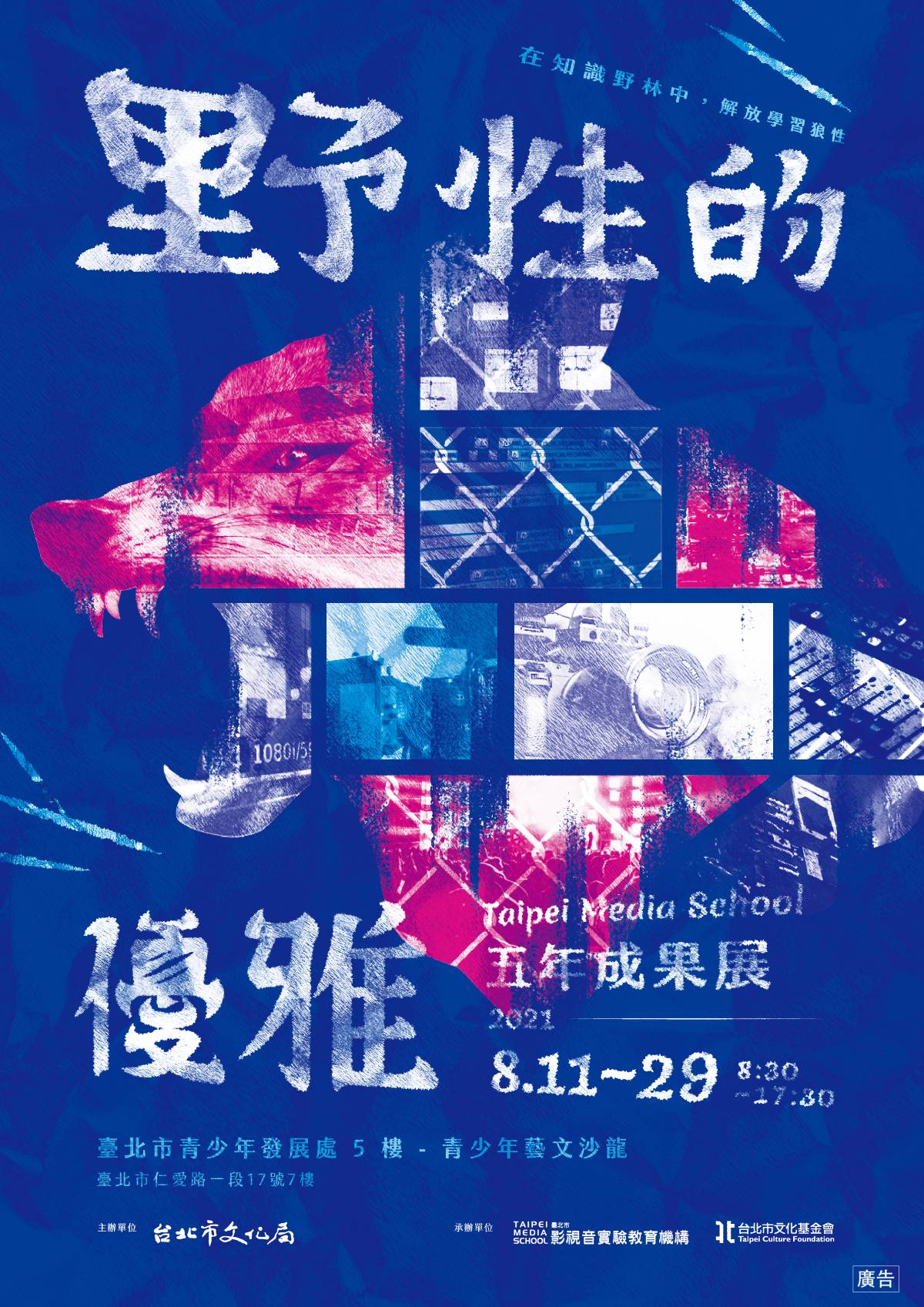 「野性的優雅」即日起至8月29日於青發處展出