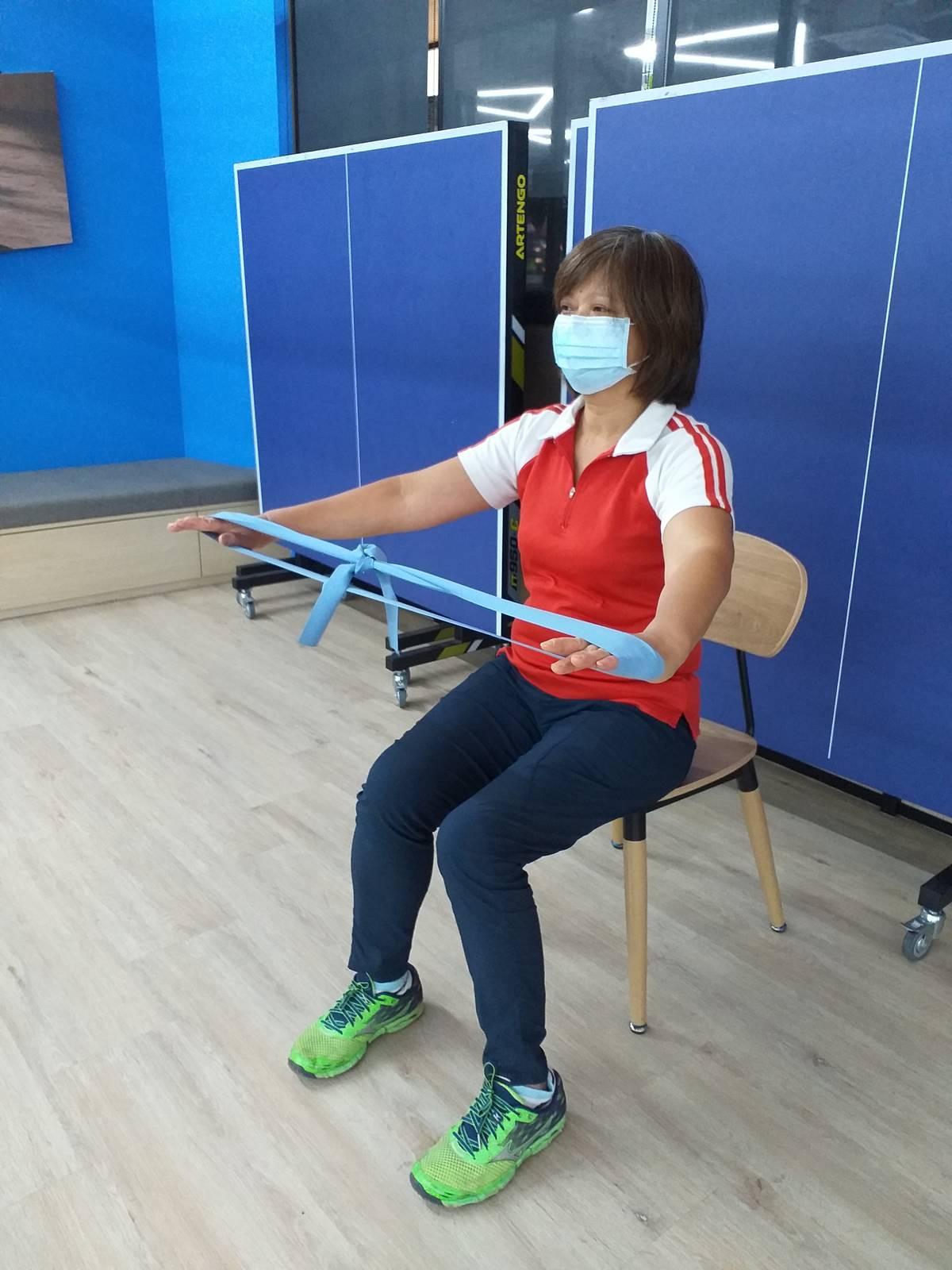 全國身障運動會七連霸選手王碧珠和大家一起動起來