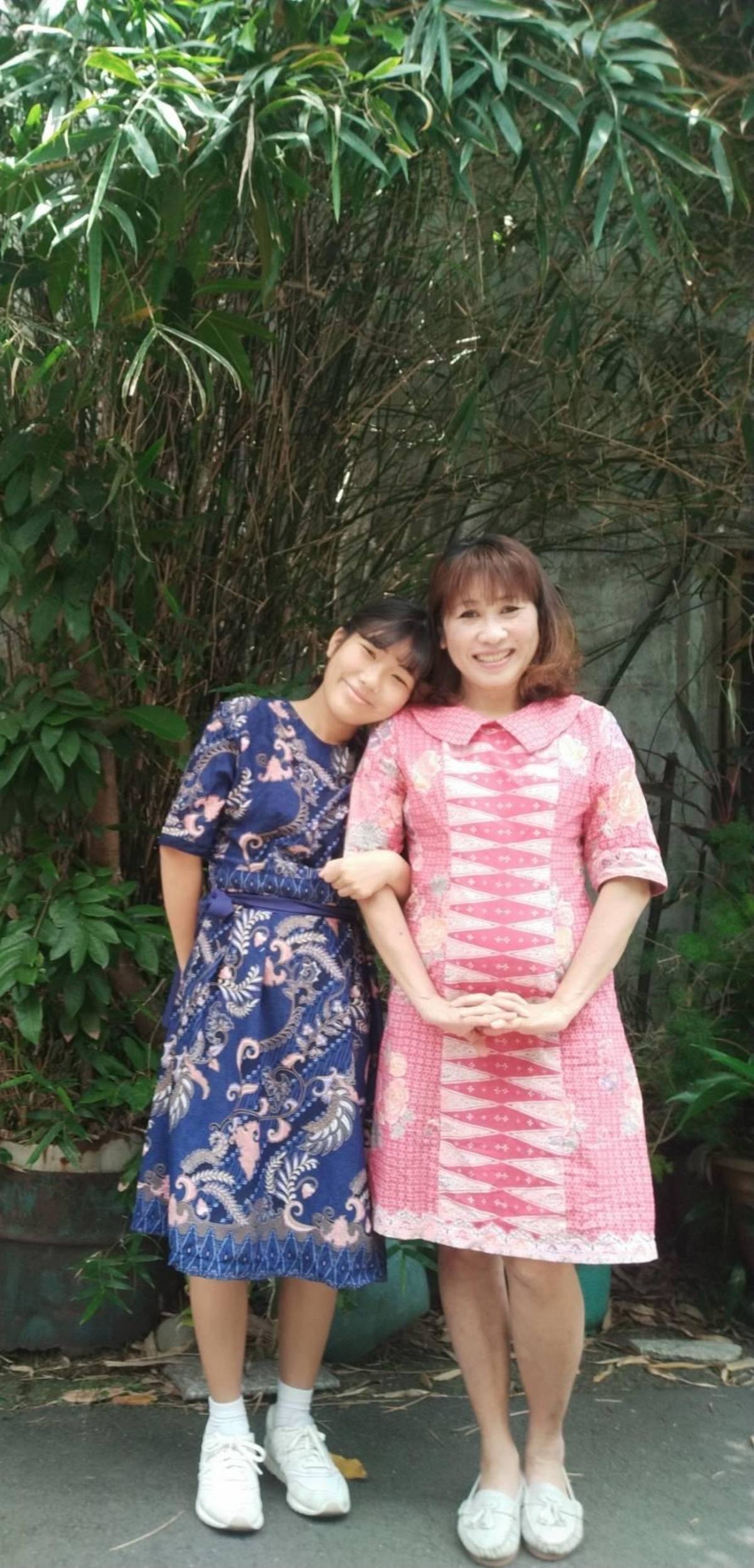 母女倆滿滿的愛的作品