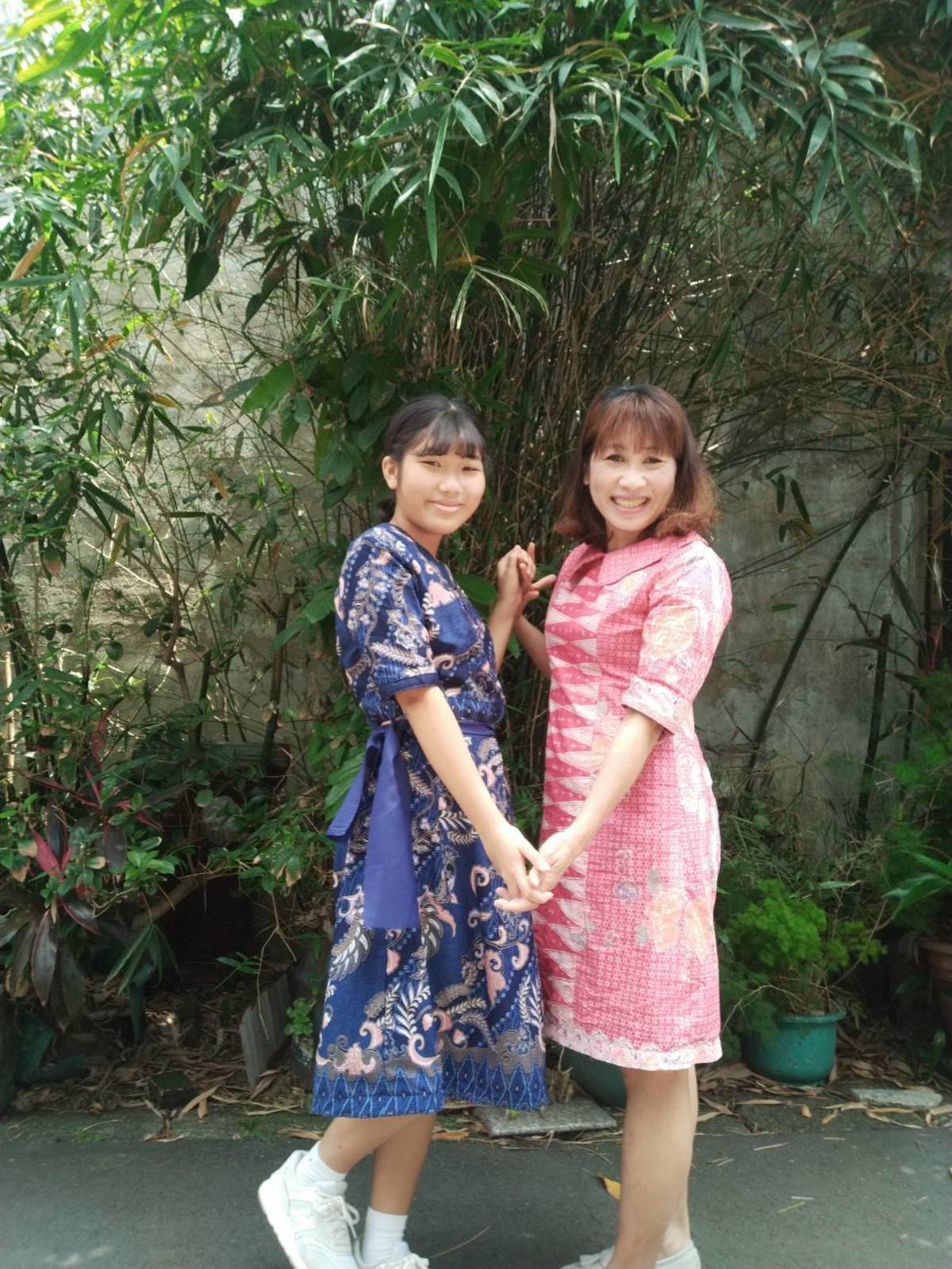 母女倆滿滿的愛的作品