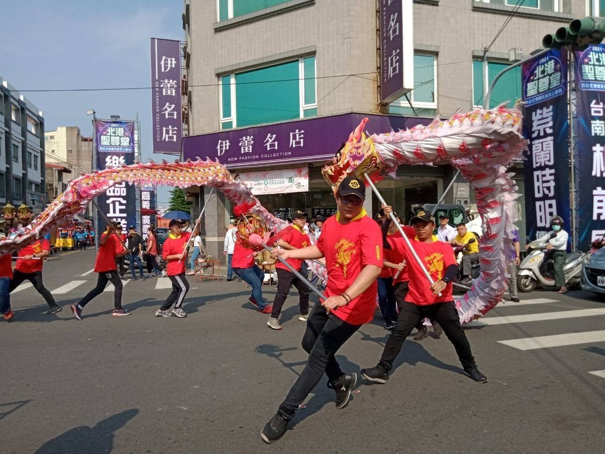 民俗技藝社繞境及舞龍表演2(拍攝時間110年4月30日)