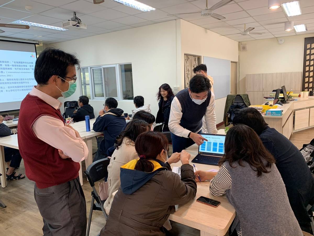 澎湖縣SIEP計畫撰寫工作坊(國立臺灣師範大學提供)拍攝日期110.03.13