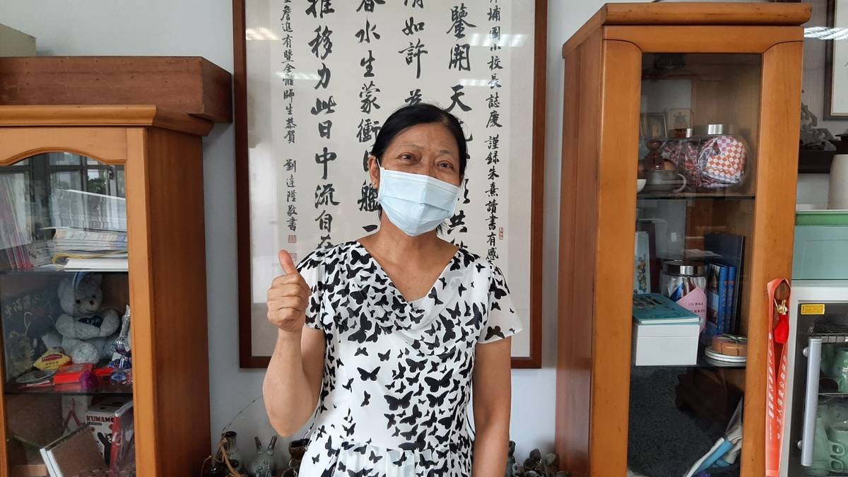 東陽國小學務主任饒玉萍