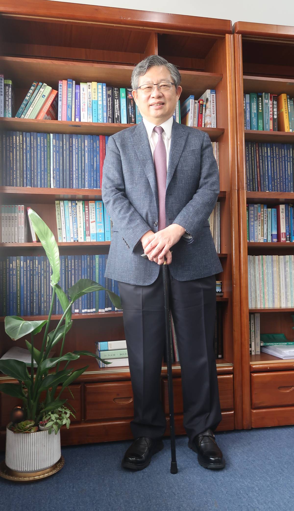 蔡文正教授被稱做是學術界最堅毅的生命鬥士
