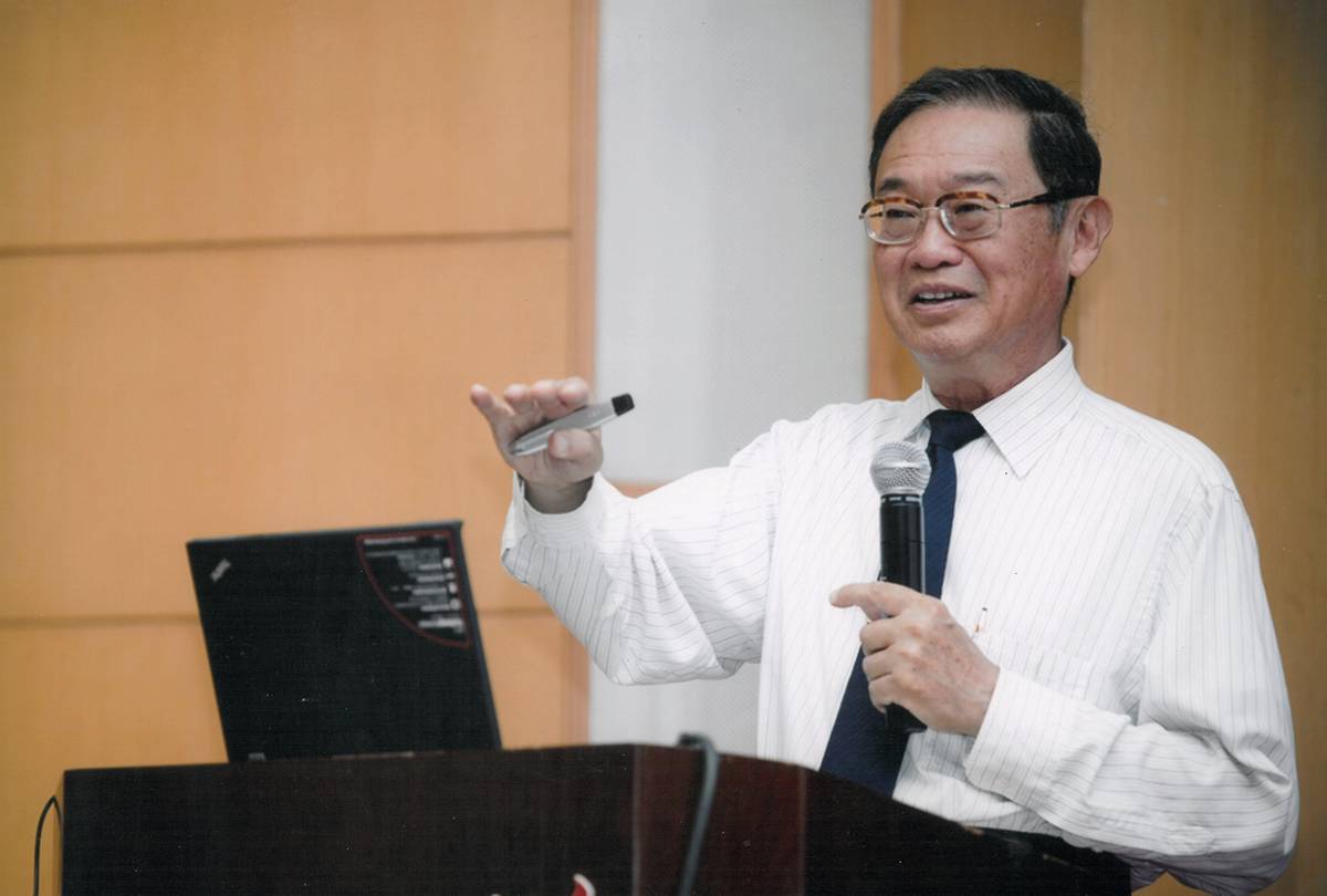 國立陽明交通大學終身講座教授施敏教授(國立陽明交通大學提供)