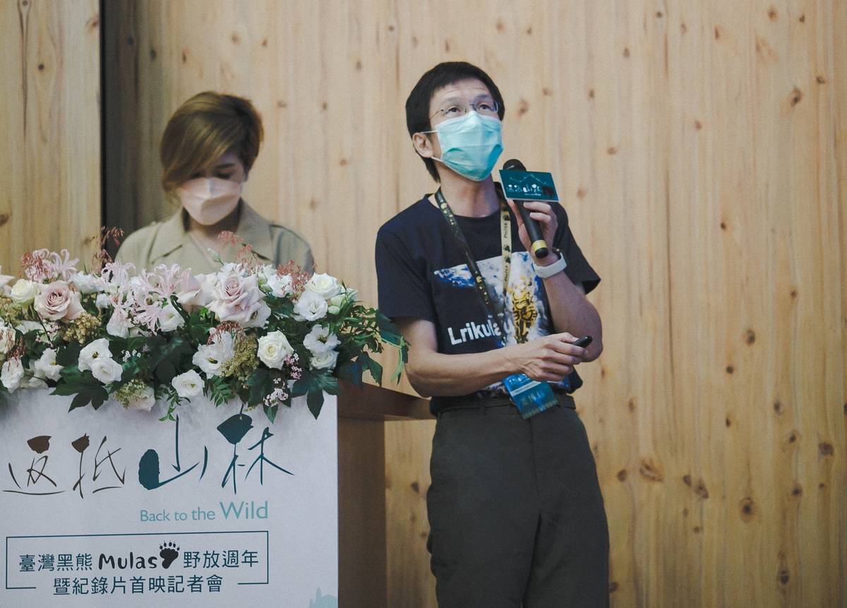 野聲環境生態顧問有限公司姜博仁博士簡報。(林務局提供)