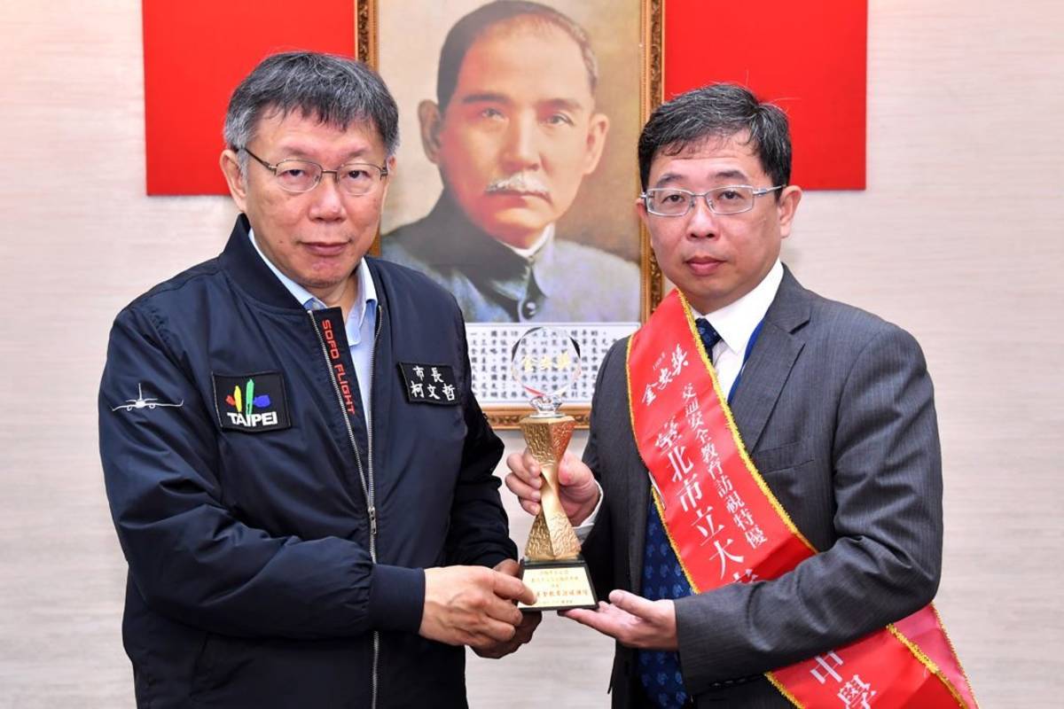 民族實中洪錫璿校長於大安國中校長任內，以成就每一個學生的生命為其辦學目的