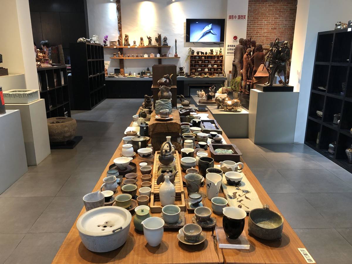 當代陶藝館展示品