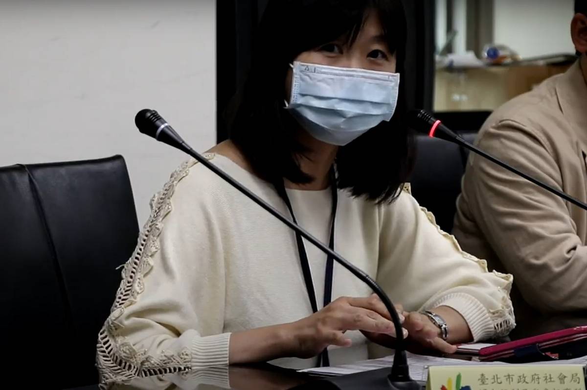 臺北市社會局粘羽涵科長鼓勵民眾，當身體被碰觸而感到不舒服，要主動說出來