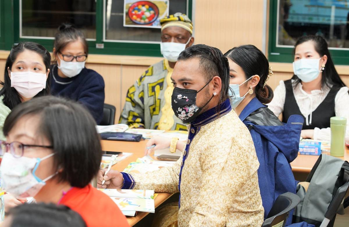 新住民班學員認真上課學習，獲益良多