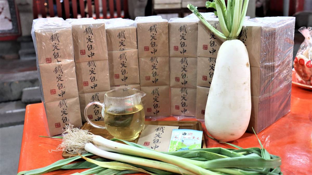 農業局準備鐵定包中茶