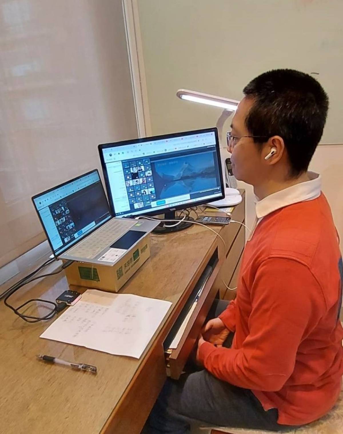 臺灣正念發展協會資深顧問張振興老師線上分享正念對老師的幫助