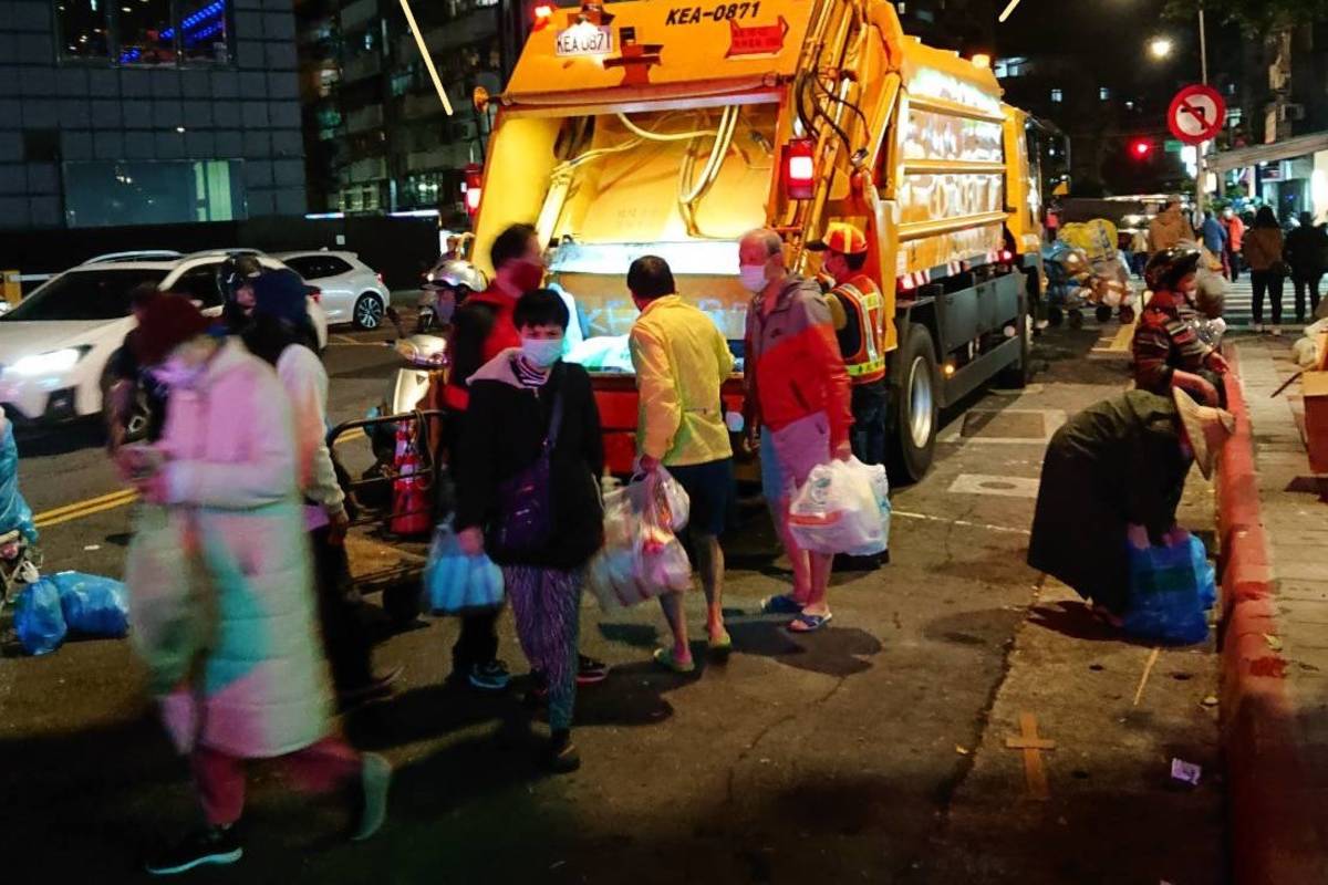 臺北市小年夜、除夕加強收運垃圾
