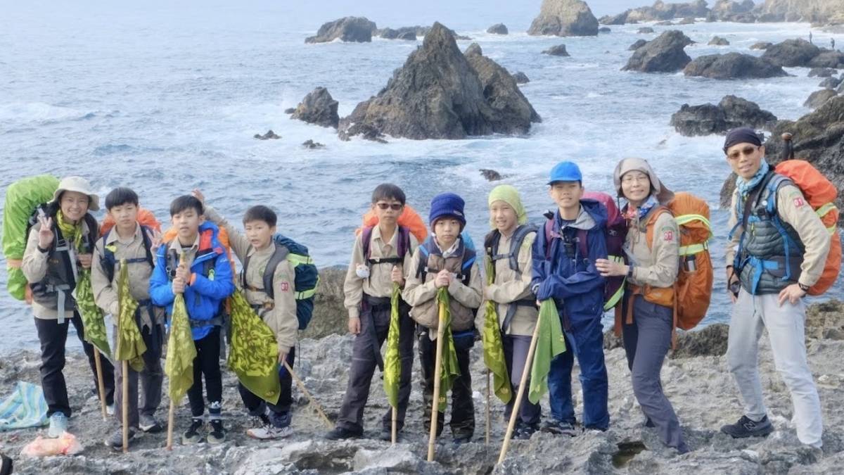 台中荒野親子團 奔鹿團海岸行腳活動