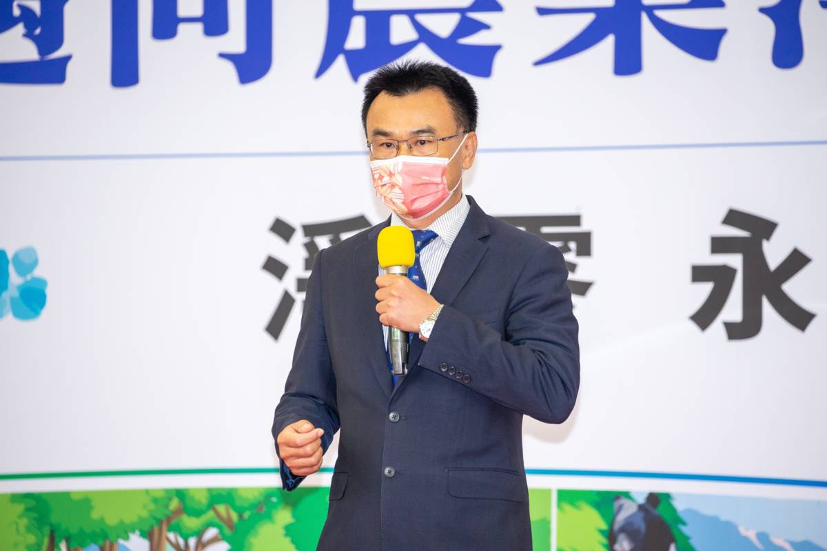 陳吉仲主委致詞。(農委會提供)
