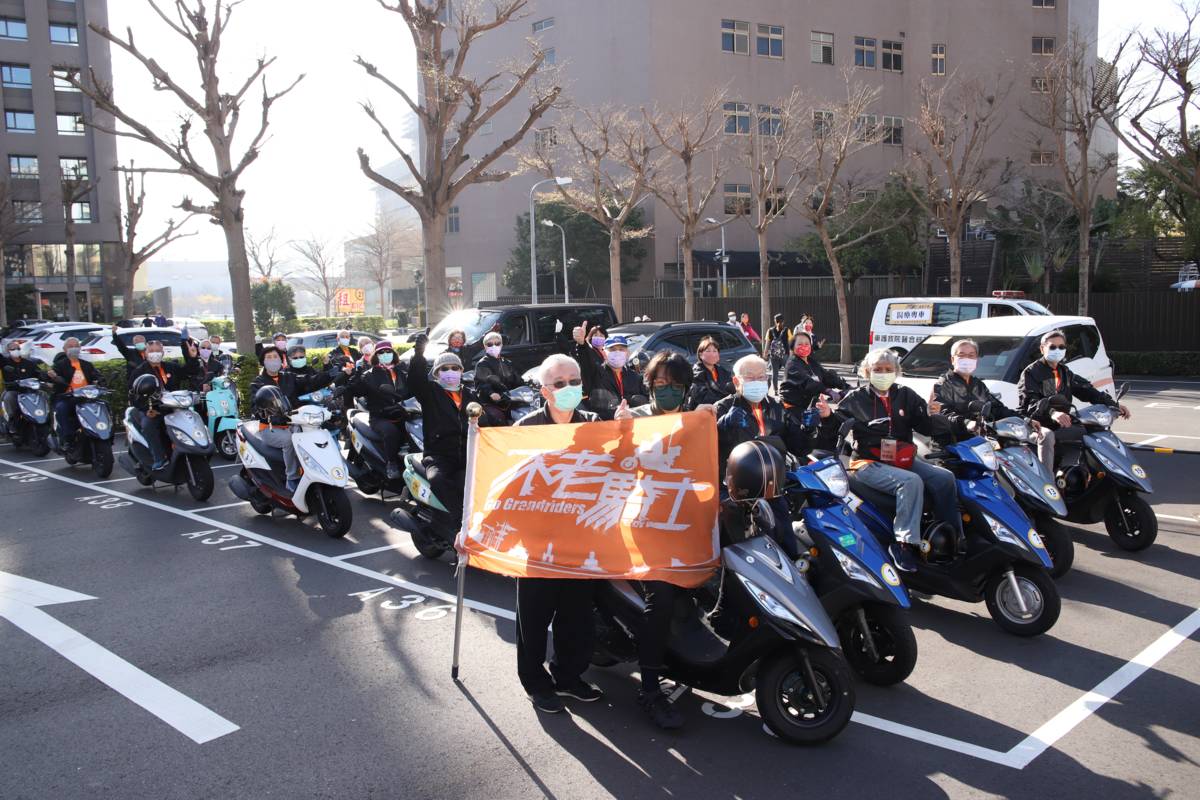 2022不老騎士出發囉！（圖:弘道提供）