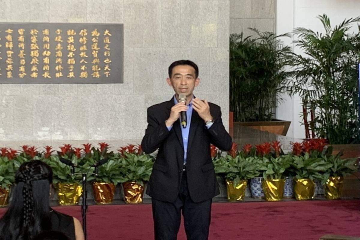 國父紀念館王蘭生館長致詞