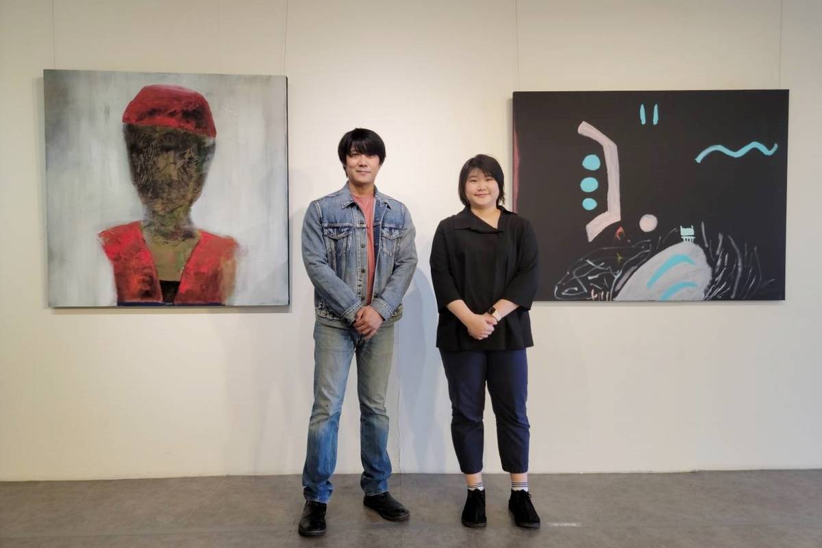 臺東生活美學館「黃亦中與盧惟中雙個展」，從2人截然不同的創作風格中，探討「異鄉人」在移動中的思緒和情感。