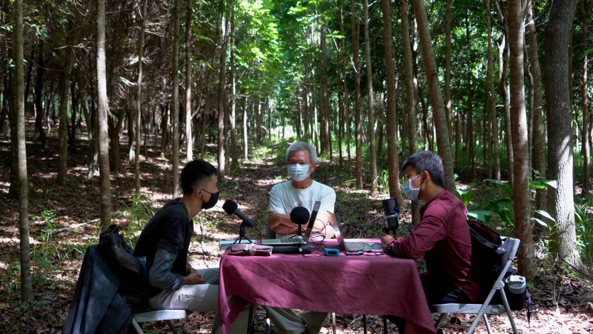 訪談紀錄南橫影像獲得全球華文永續報導獎的洪春景老師