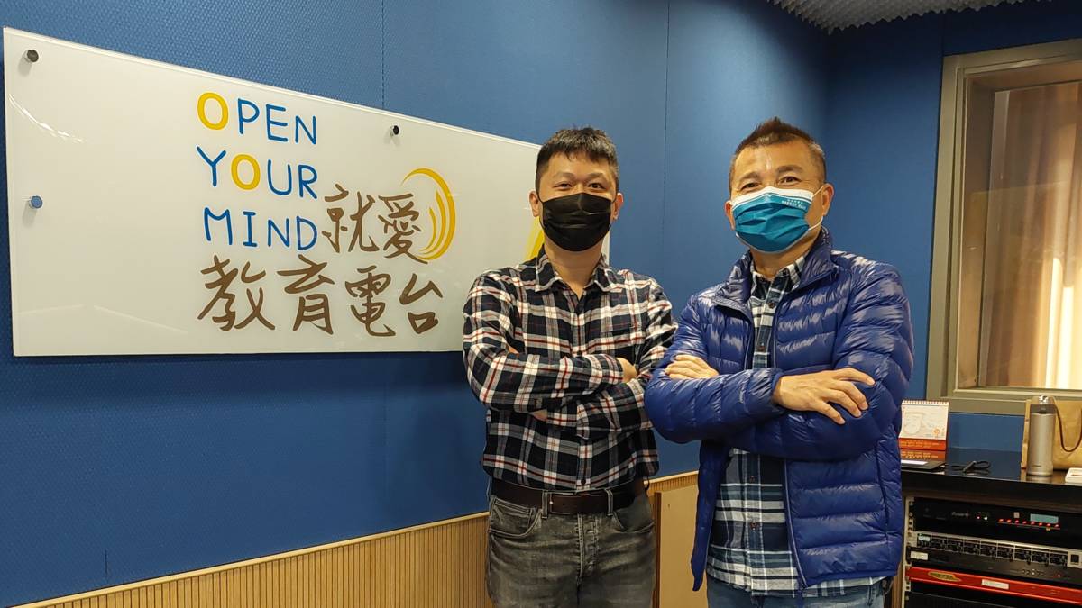 中國附醫大腸直腸外科蔡元耀醫師與常罡合影 