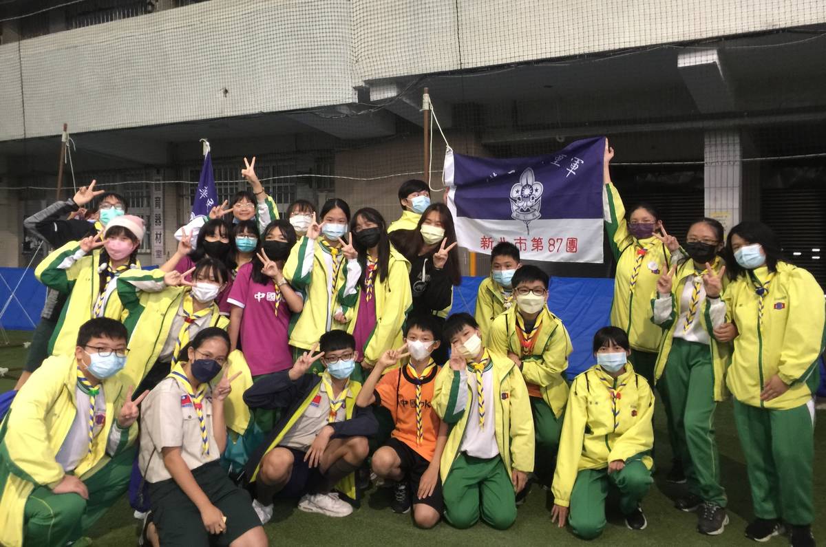 績優學校淡水國中進行多元服務學習，在童軍教育中培養公民力