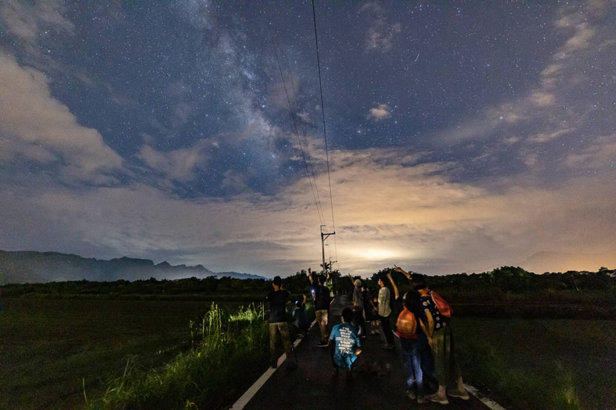 夜間攝影課程「忘憂星海」 (主辦單位提供)