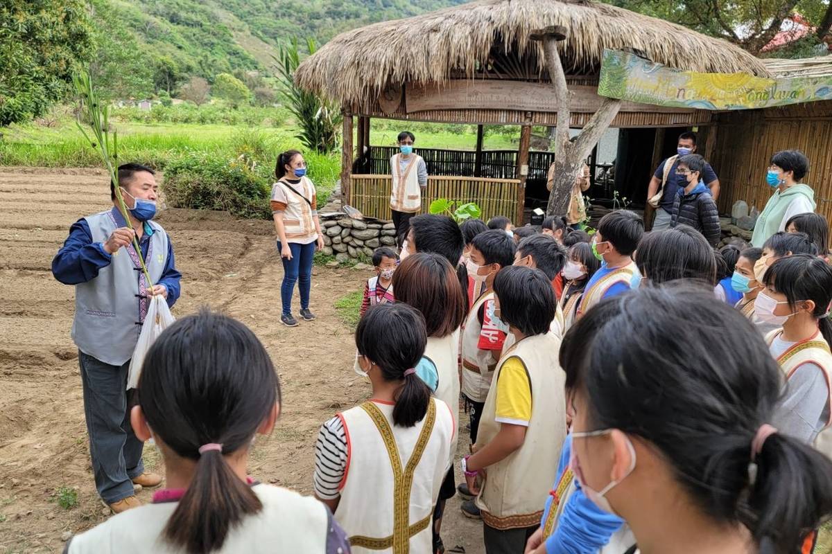 臺東縣海端鄉錦屏國小以食農教育為核心發展跨域課程，培養學生農育及食育的知識與技能。