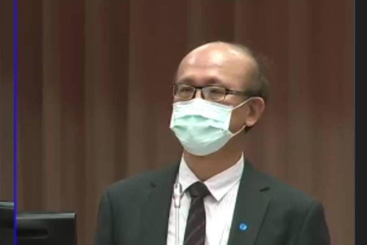 教育部次長林騰蛟至立法院教育文化委員會備詢