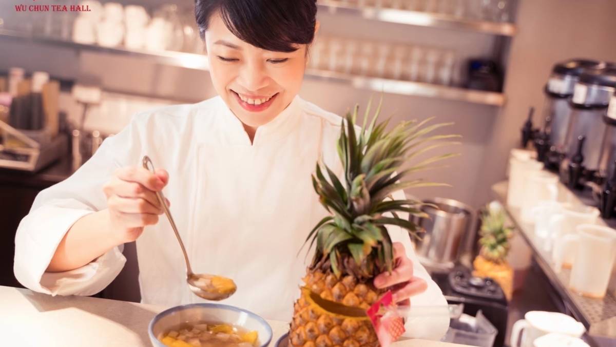 陳沛瀅用創意新穎的方式推廣她心中的台灣味(圖片來源：有春茶館提供)