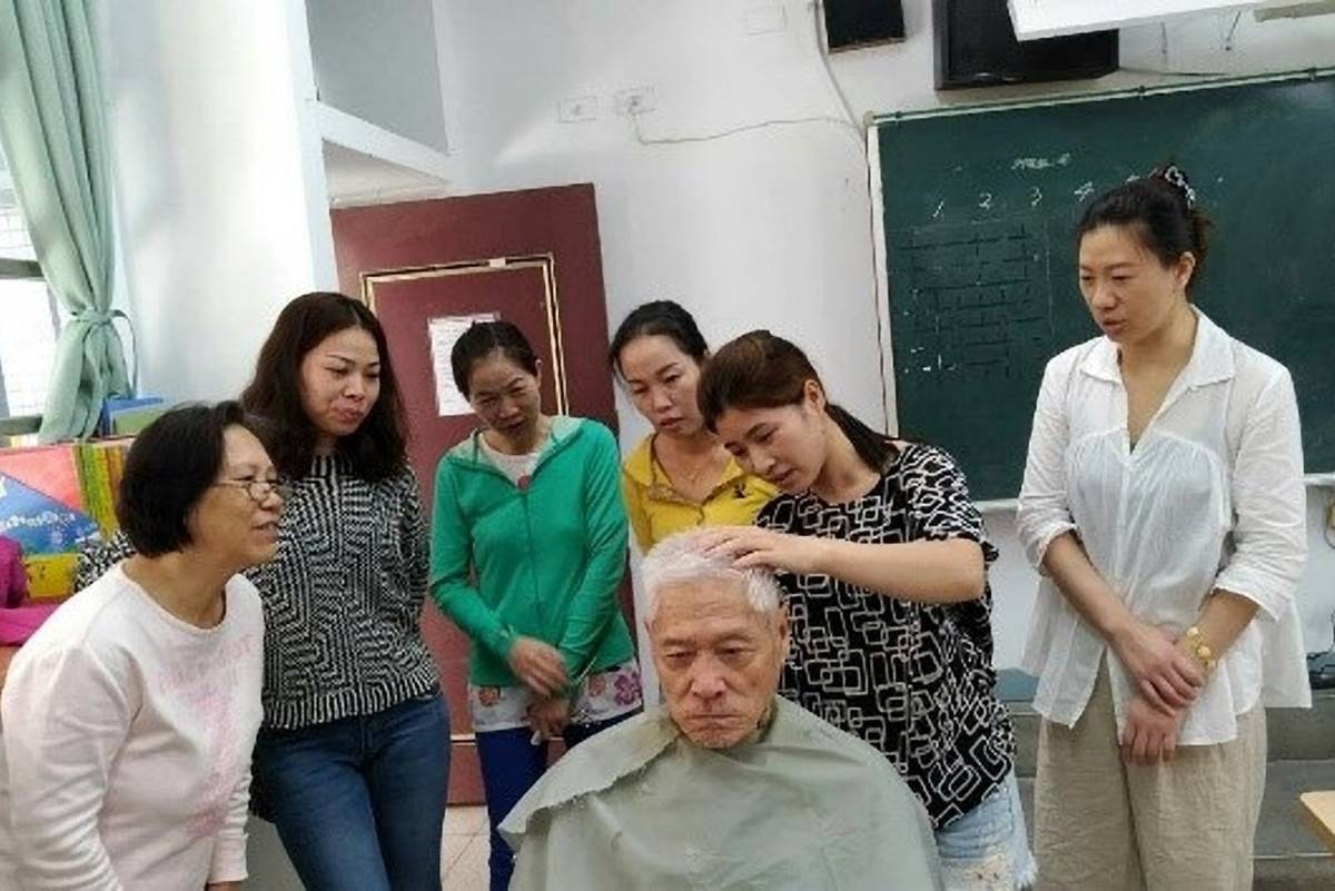 越南藉新住民范翠紅開設美髮課程(資料照)