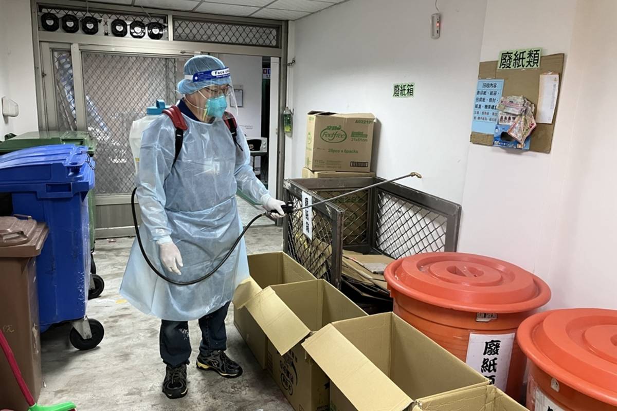 黎明教養院加強環境清消