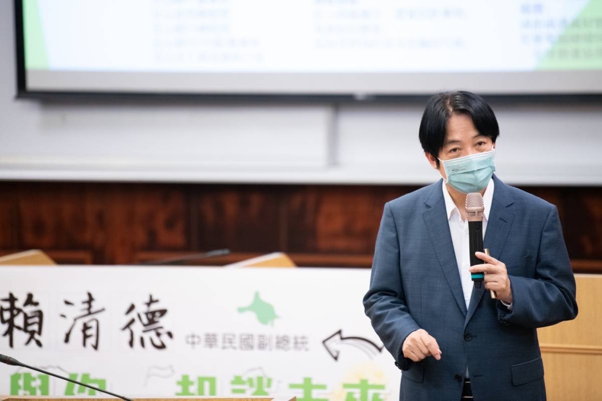 副總賴清德勉暨大學生 像老鷹EAGLE展翅高飛