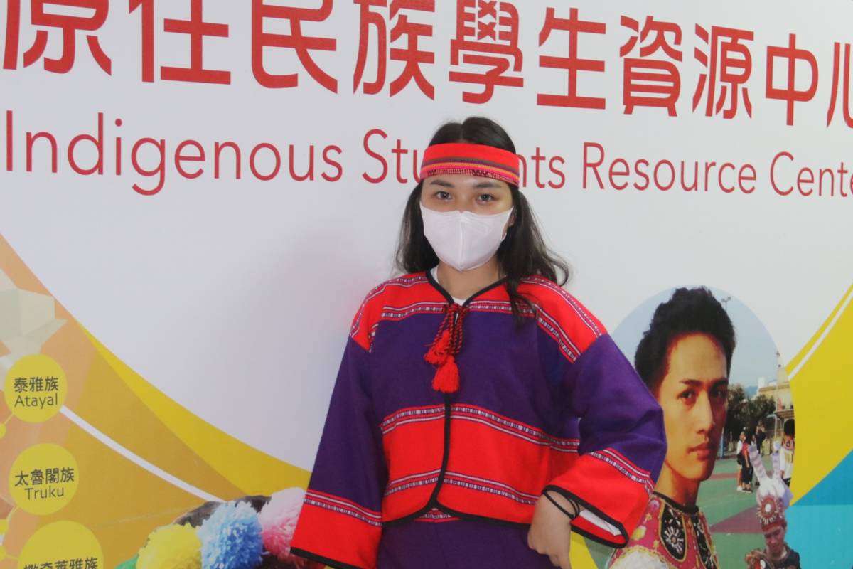 弘光科技大學五專護理科學生紀巧恩，獲得德鹿谷賽德克語中級全國榜首