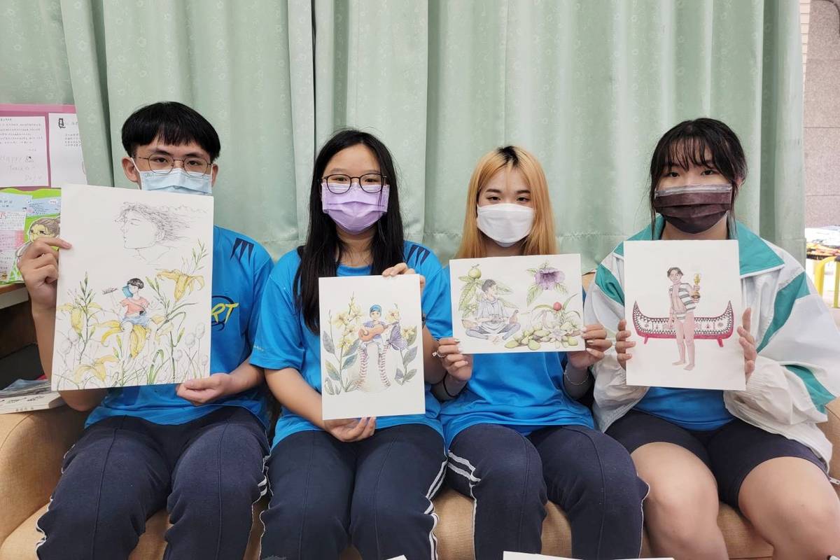 臺東縣刊《看見臺東》第350期以「少年臺東」為主題，特別邀請臺東女中美術班合作，由學生精心繪製封面與內頁插圖，手繪質感呈現與往期截然不同的風格。