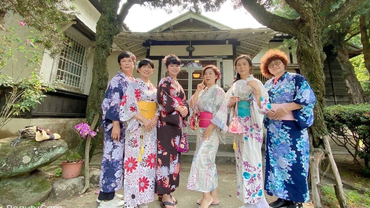 日式風格的雲林記憶cool二館很適合穿著和服感受日式風情(圖片來源：林淑娥提供)