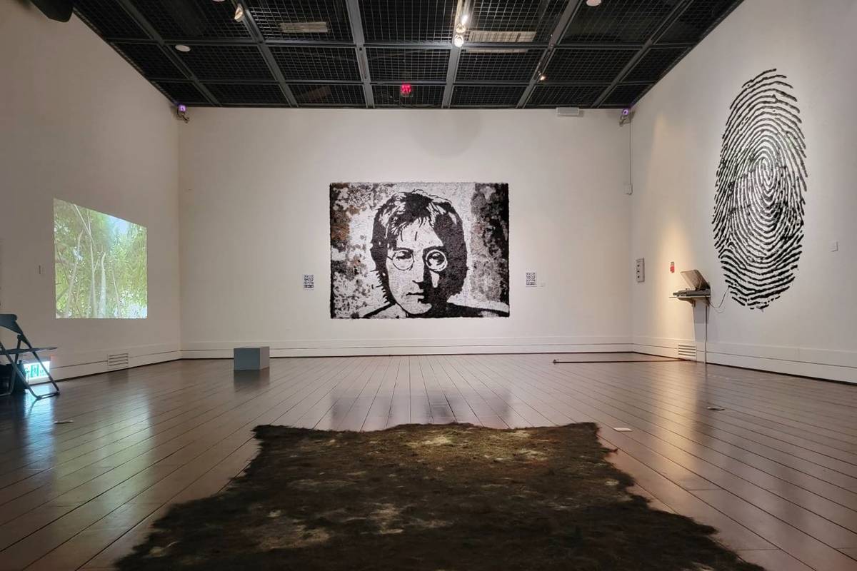 臺東美術館邀請5位來自不同領域的藝術家，聯手創作「模樣邊緣－音樂視覺場」。