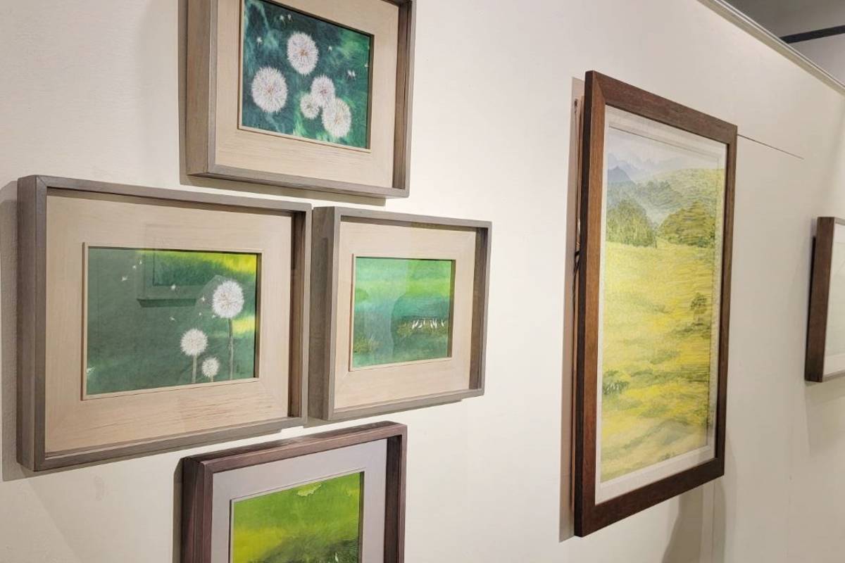 臺東生活美學館生活工坊推出「花現自然—謝淑慧創作展」，邀請國內知名紙藝家謝淑慧，以臺東經典風景為主題展出多幅精采作品。