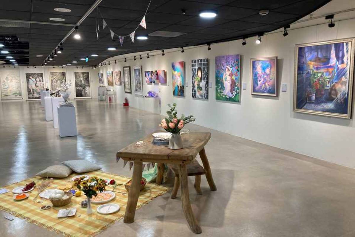 學生作品(各式媒材運用) (新北市教育局提供)