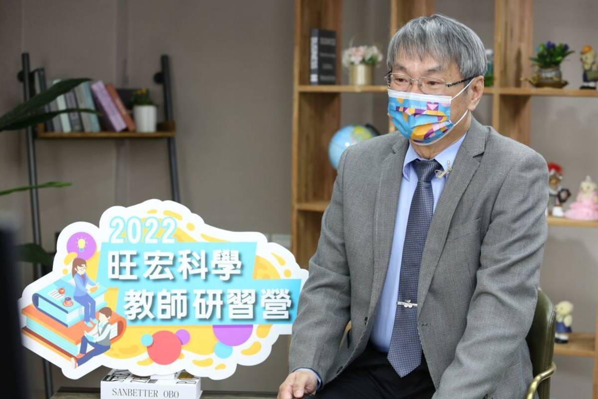 中正大學馮展華校長指出大學端最希望網羅的是具有獨立想法的人才 (旺宏基金會提供)