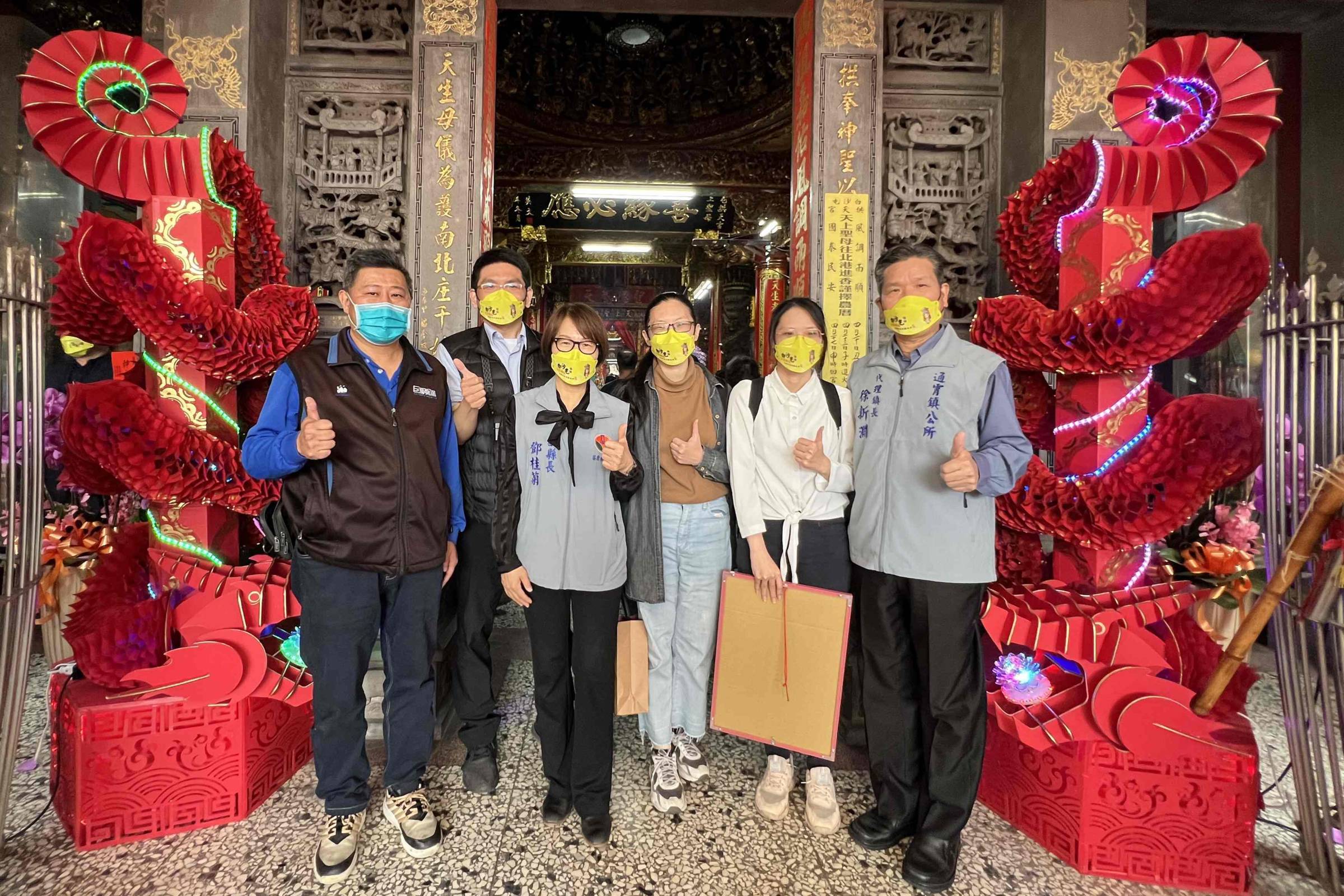 聯大工設系製作 禮神 龍柱塔敬獻白沙屯媽祖 文教新聞 國立教育廣播電臺