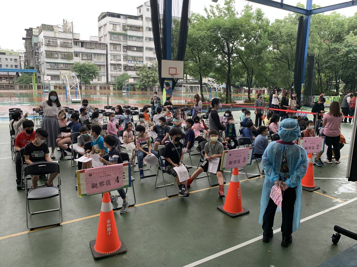 校園疫苗觀察區
