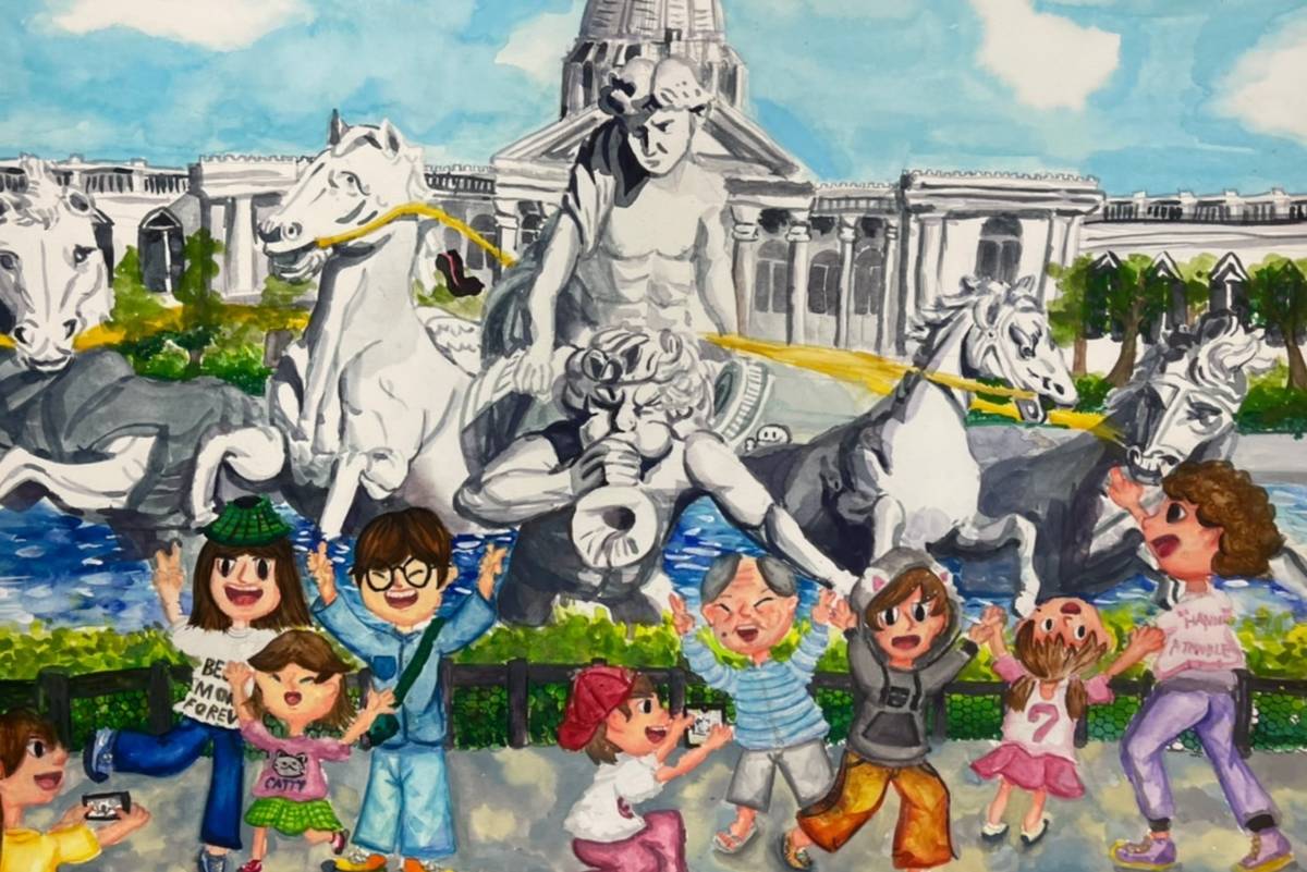 《奇美博物館》小黑琵第12輯封面徵圖高年級組第1名•東光國小