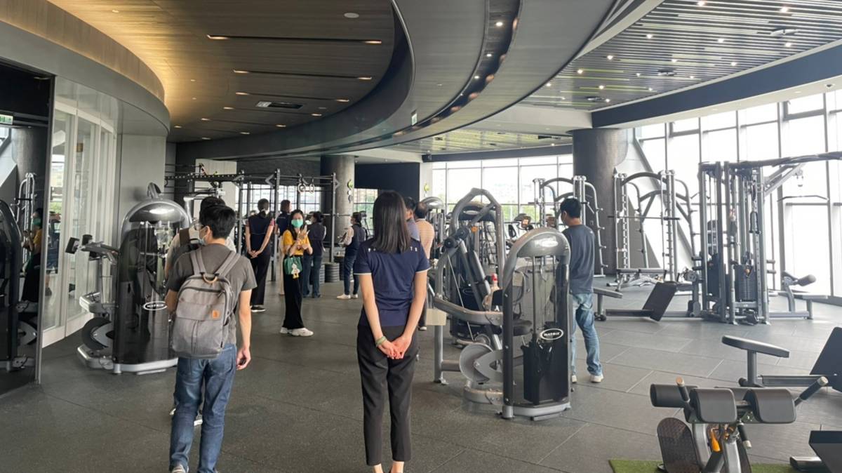9.公所團隊與地方創生青年團隊參訪竹北市運動場館