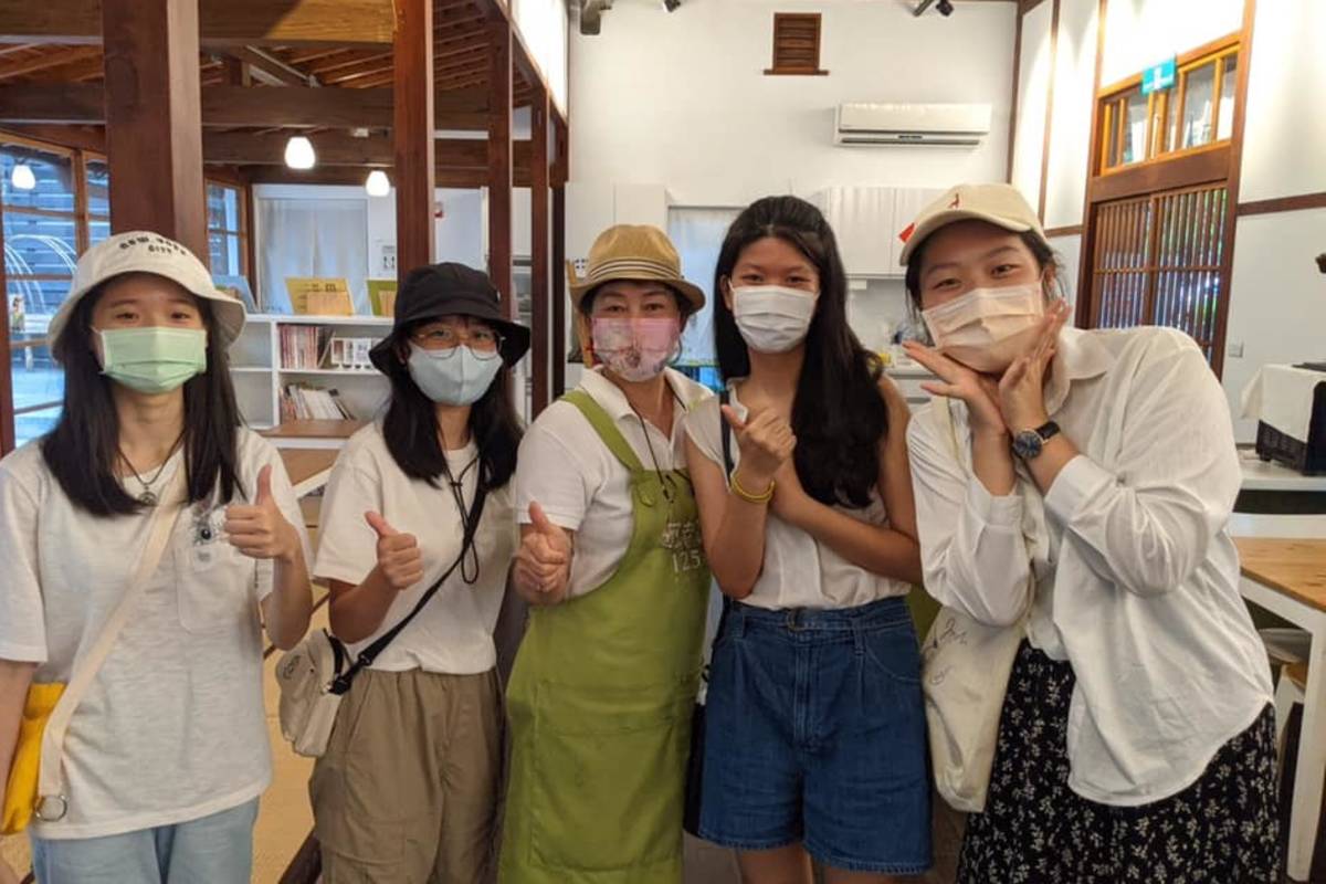 青少年壯遊團隊「景美少女四人行」拜訪位於臺中的不老夢想125