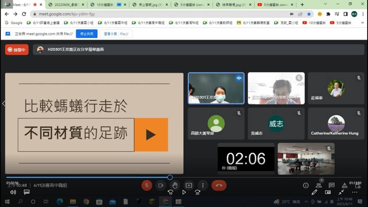 國立新竹科學園區實驗高級中等學校獲高中職組第一名。(國研院提供)