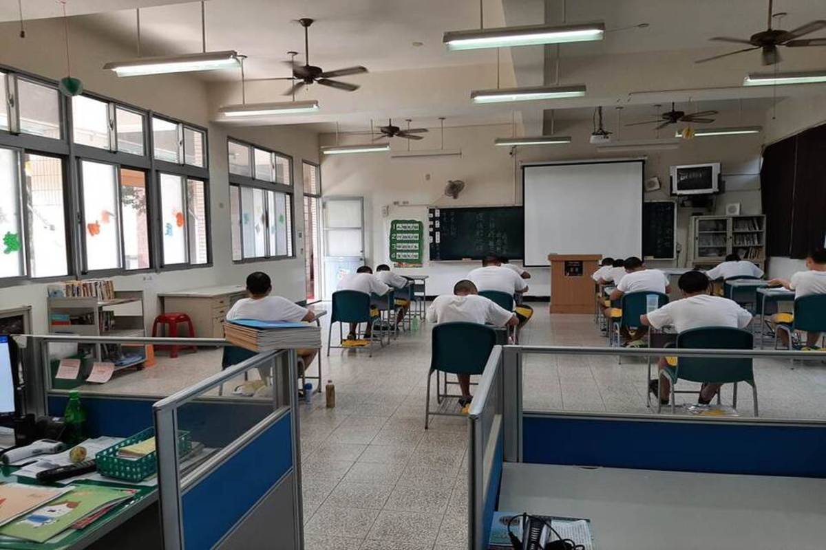 NPM訪視矯正學校上課情形 (人權會提供)