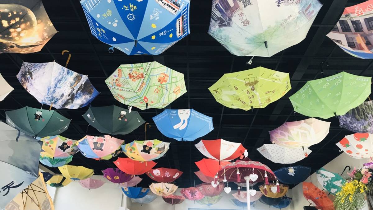 富雨洋傘製造的各式晴雨傘花樣豐富且用料實在(圖片來源：富雨洋傘提供)