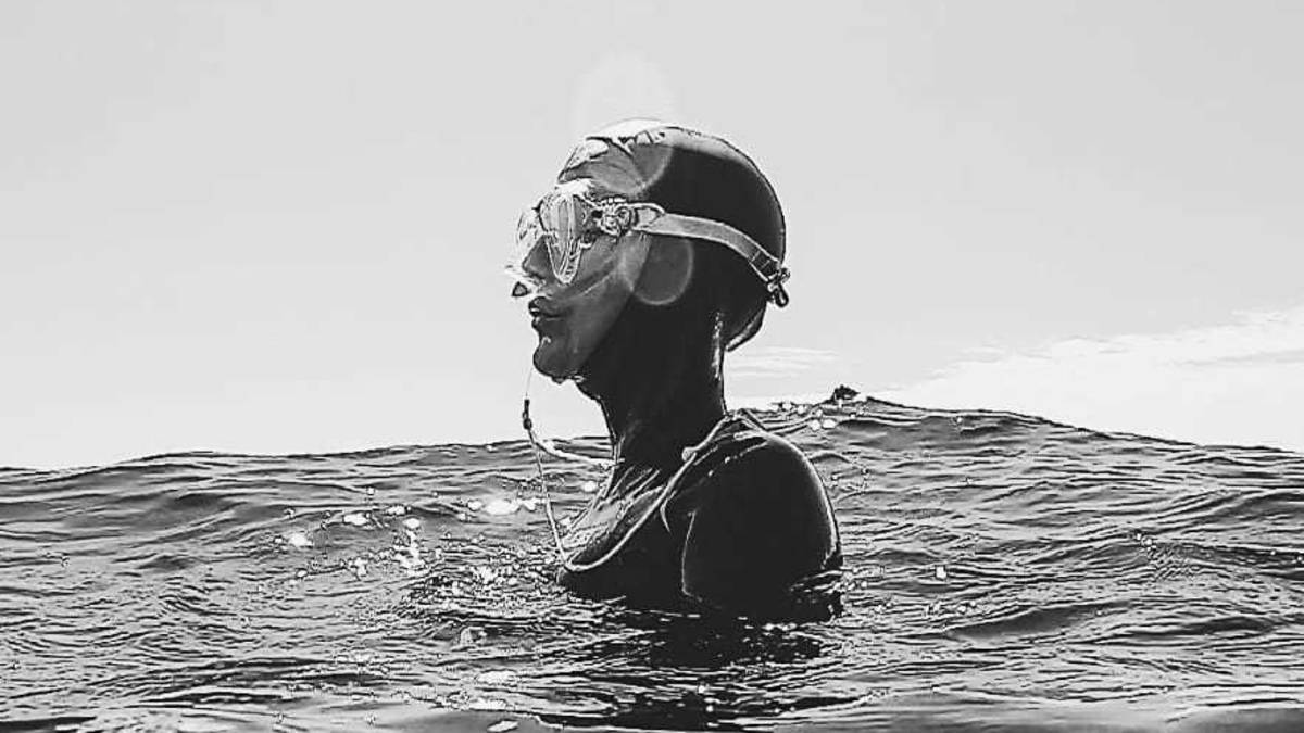 Freediving is one of Angela's true passions in life. 