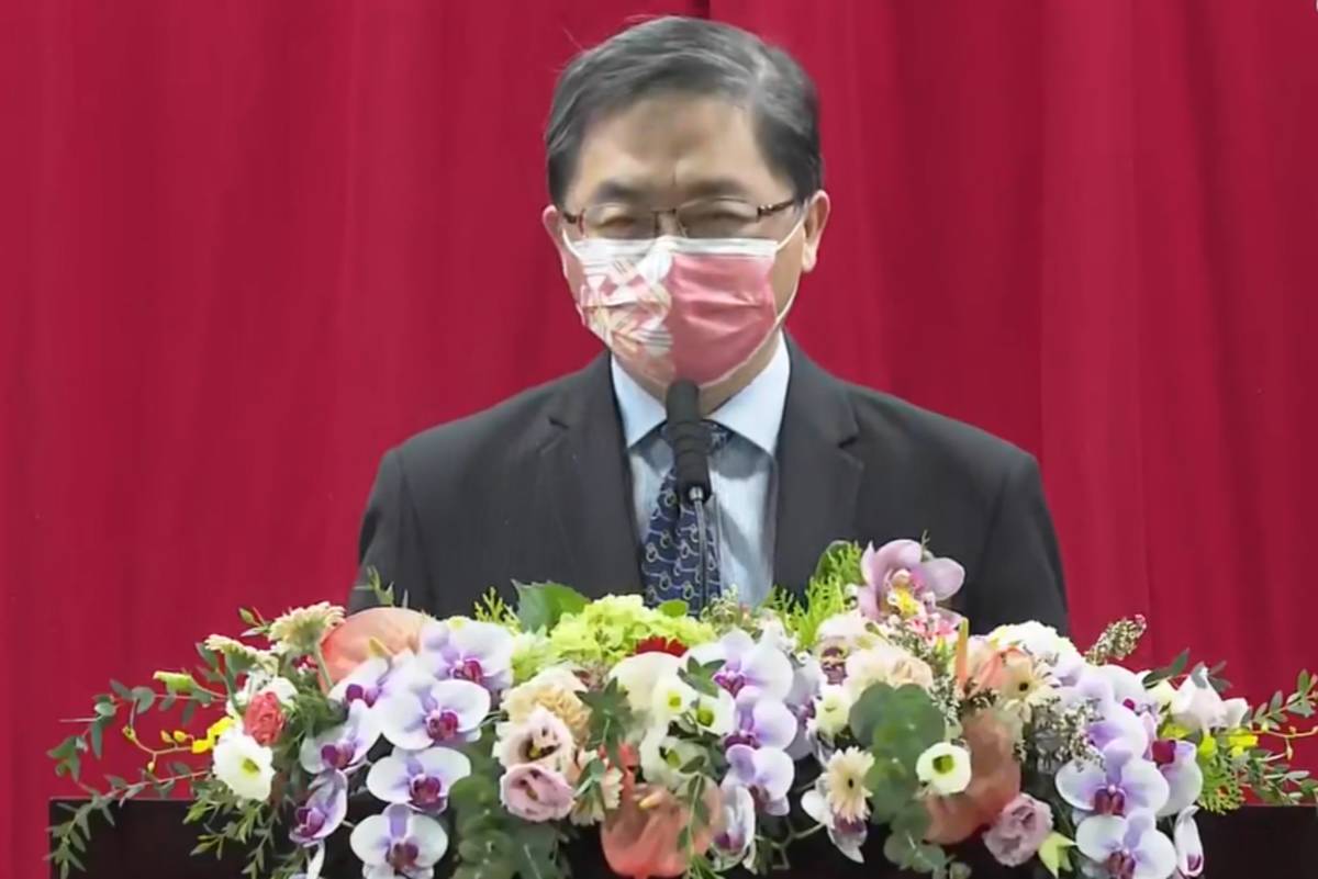 衛生福利部部長交接典禮，由行政院秘書長李孟諺擔任監交人