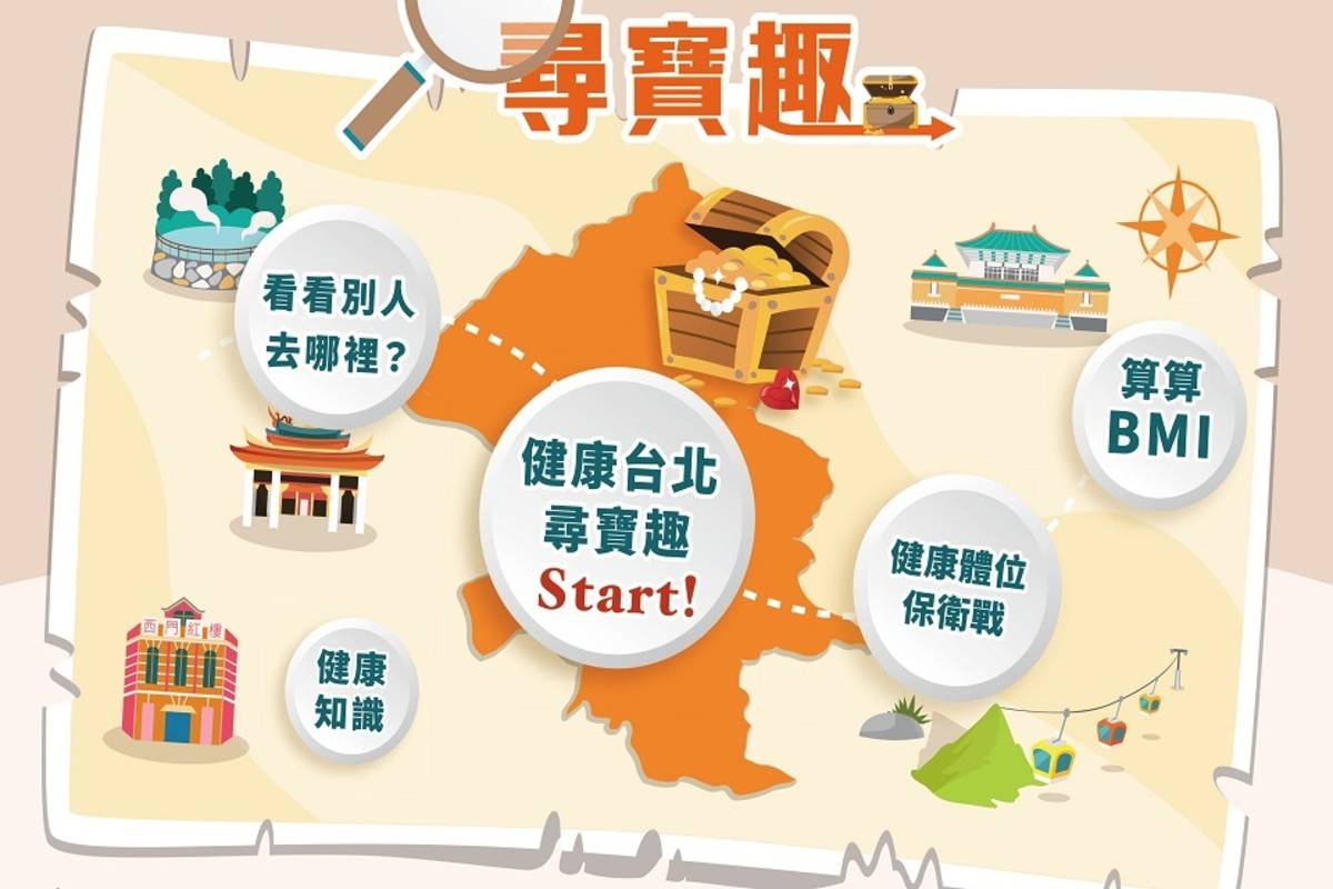 2022健康臺北 尋寶趣」 相約健康一夏